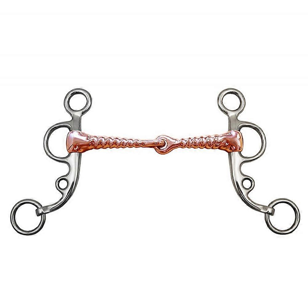 Stainless Steel Horse Snaffle Tacks Equestrian Equestrian Accessories for Horse Training BT1146