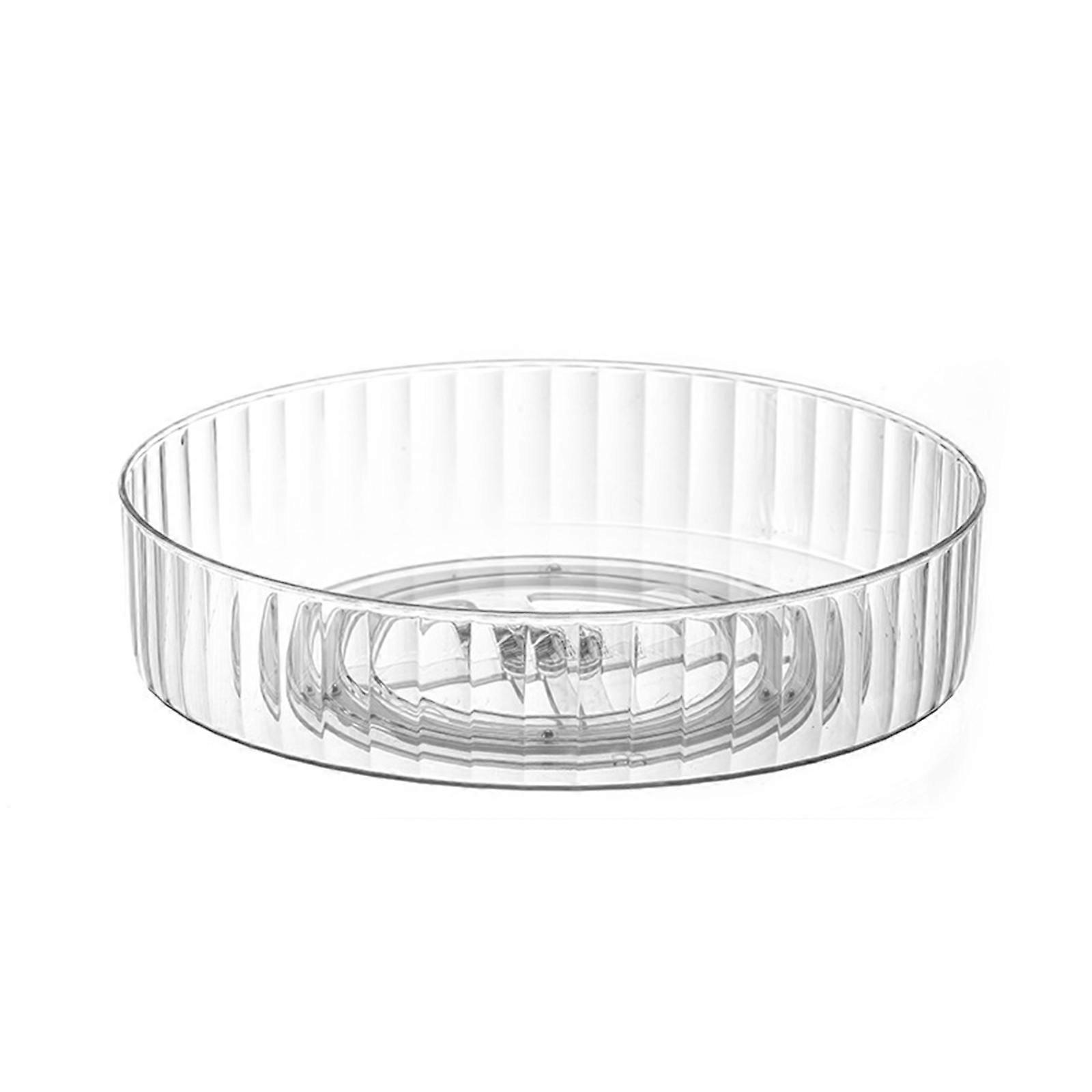Rotating Turntable Storage Basket Box Rotatable Spice Rack Kitchen Bathroom Counter