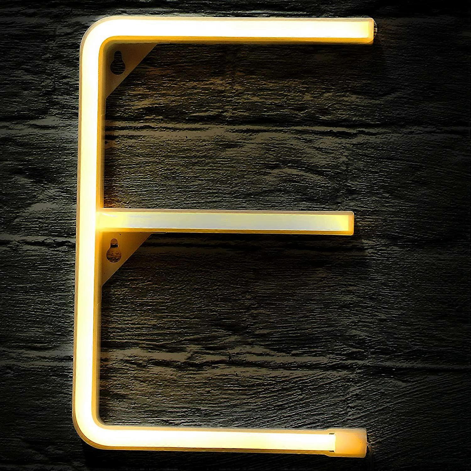 LED Neon Ceiling Light Alphanumeric Symbol Neon Light with Wireless Remote Control Switch