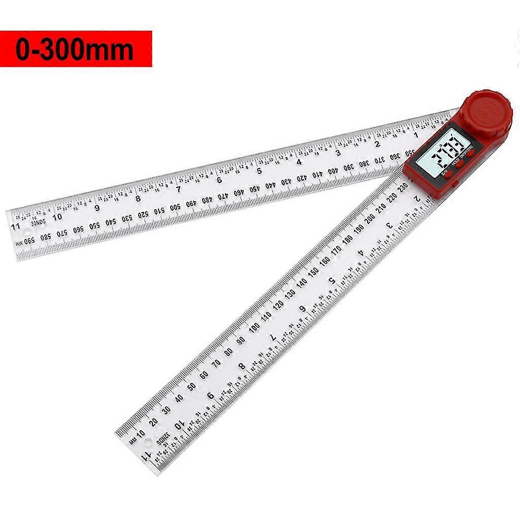 300mm/200mm Digital Angle Ruler Inclinometer Goniometer Protractor Angle Finder
