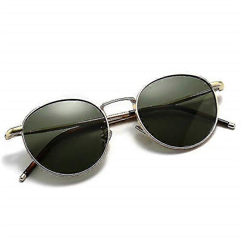 Uv400 Round Vinta Ized Sunglasses