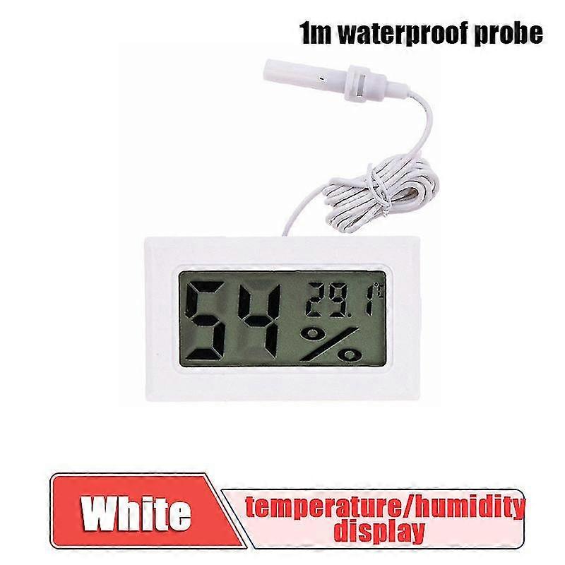 New Mini Digital Lcd Indoor Convenient Temperature Sensor Humidity Meter Thermometer Hygrometer For Aquarium Instruments Gauge
