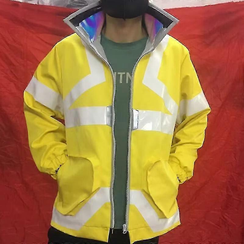 Cyberpunk Edgerunners David Martinez Cosplay Costume Stature Collar Giacca Con Cappuccio Punk Coat Punk Da 33,52 € | DHgate