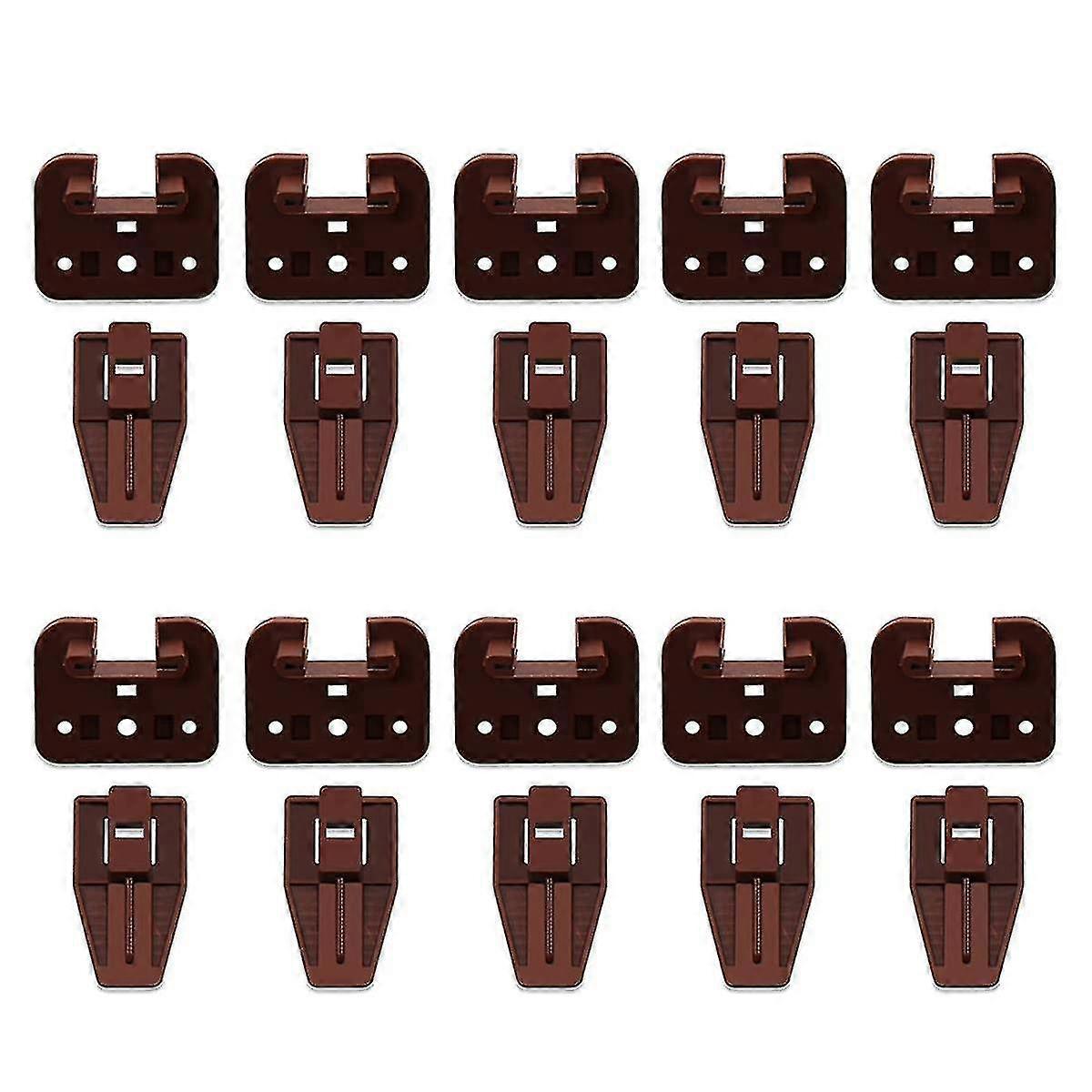 Plastic Drawer Slides and Guides Drawer Replacement Part for Mount Drawer Slides Plastic Drawer Gui