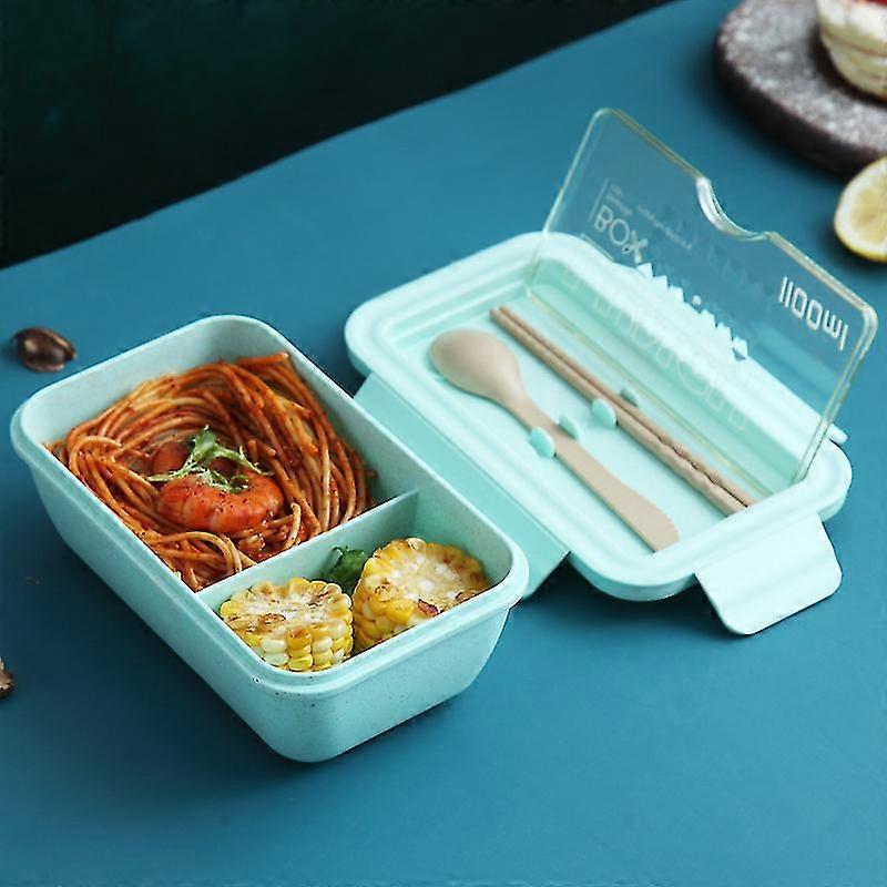 Portable 1100ML Plastic Lunch Box Bento Case