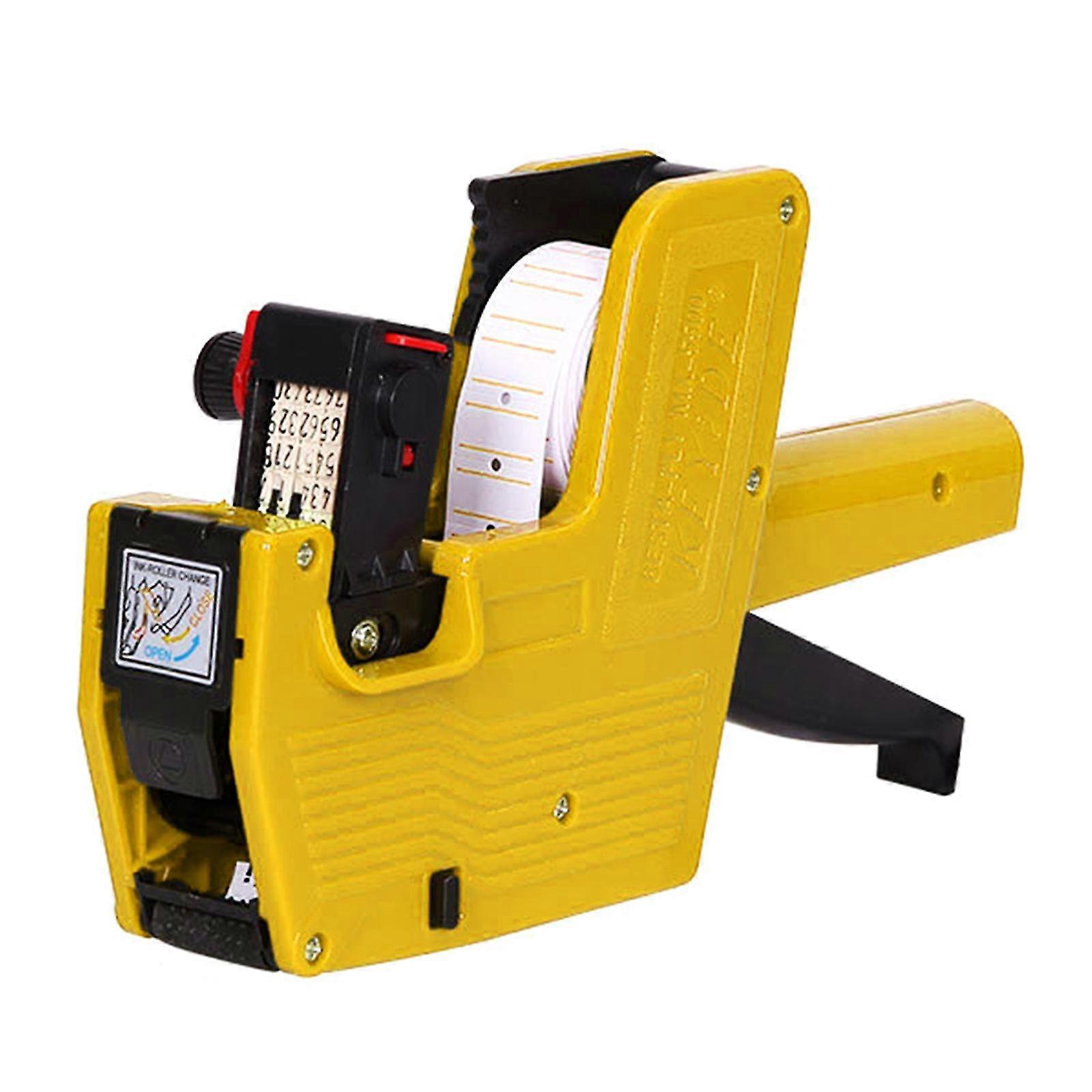 Mx-5500 Handheld Price Labelling 8 Digits Single Row Tag Marker Machine For Supermarket Shopping Mall Retail Store