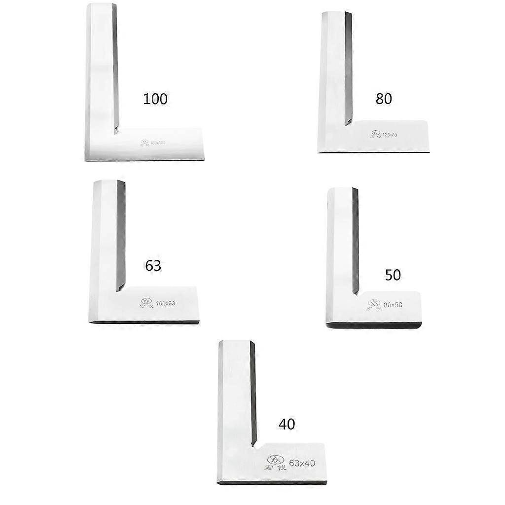 Precision Ground Steel Hardened Angle-Ruler Stainless Steel Machinist Square