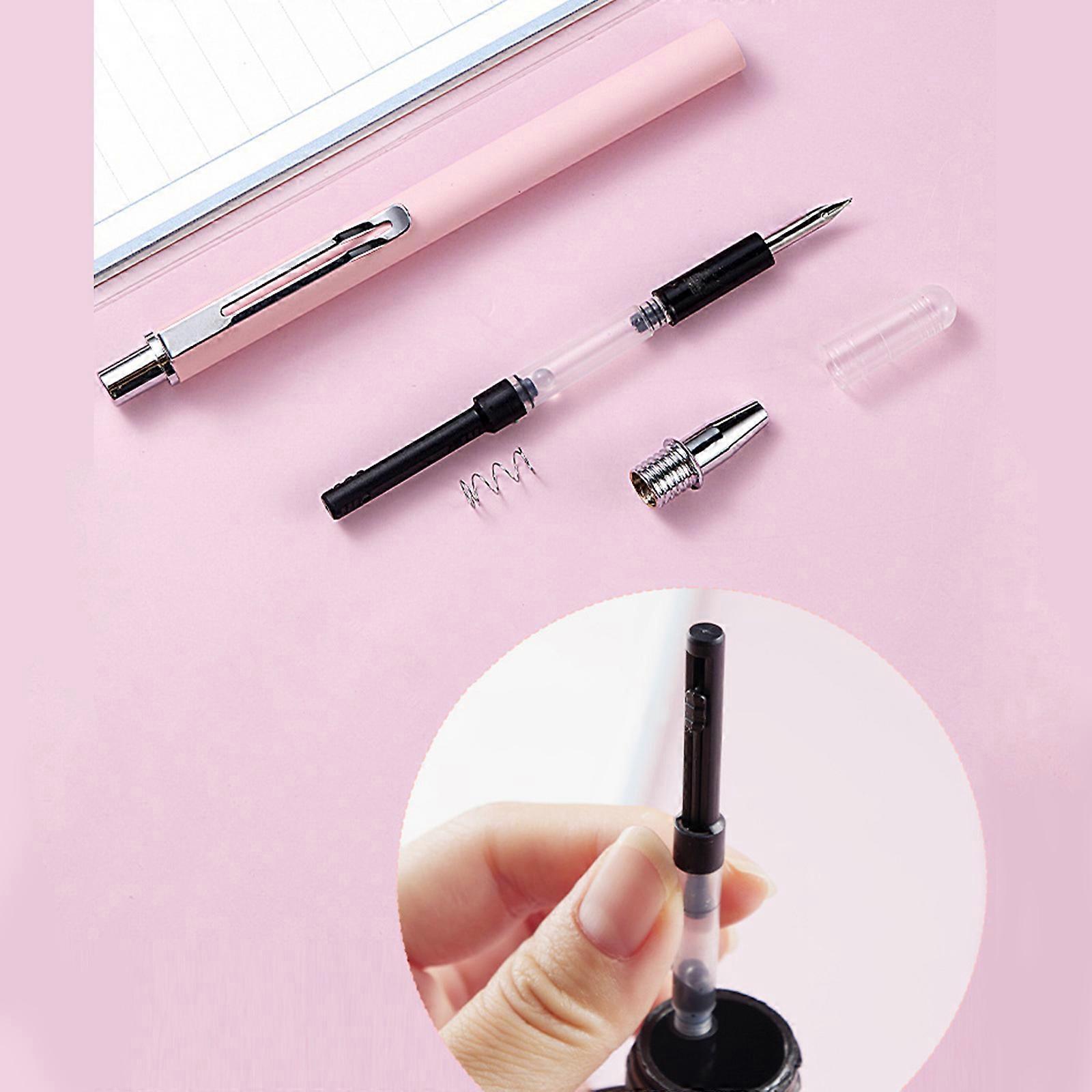 Refillable Chinese Calligraphy Brush Pen — Metal Body, Piston Ink Filler, With Nylon Brush Nib - View #14