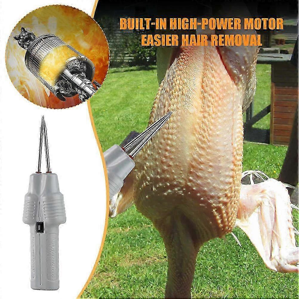 Electric Poultry Feather Plucker Rechargeable Small Chicken Plucker Machine,100% New