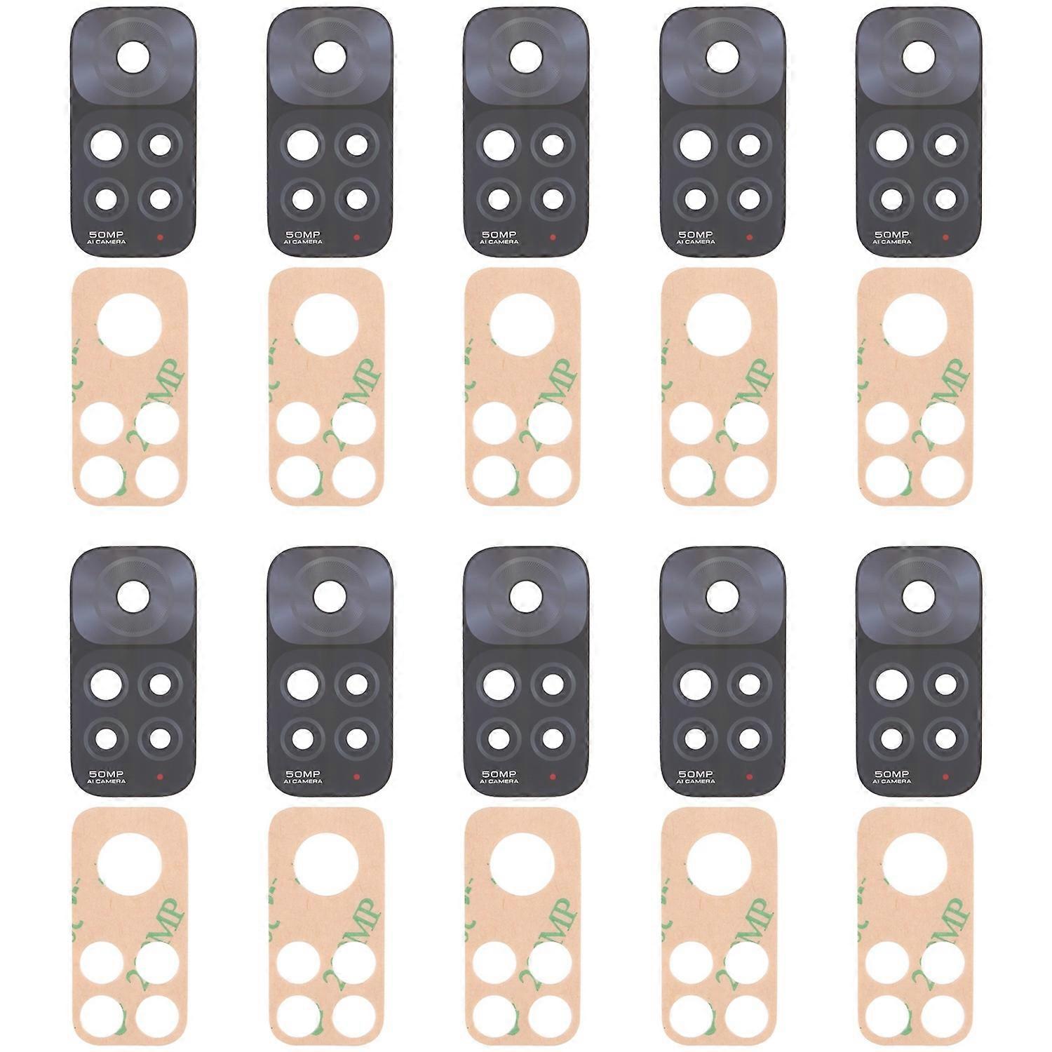 10 PCS Back Camera Lens For Xiaomi Redmi Note 11 For Xiaomi Redmi Note 11