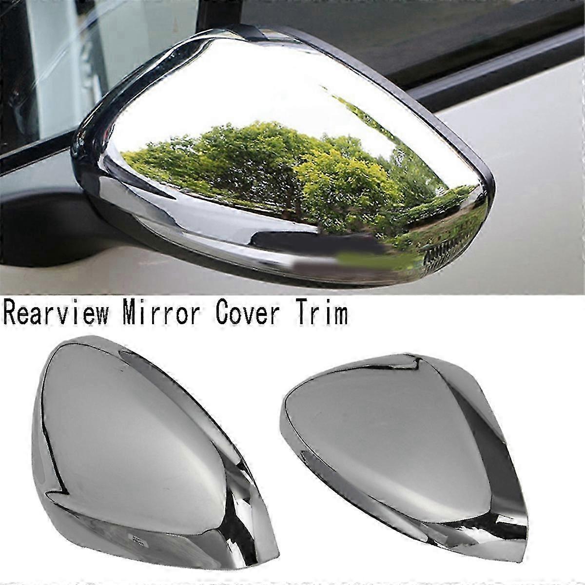 2 stuks verchroomde auto zijspiegelafdekkingen voor zijdeurafdekkingen uit 2008