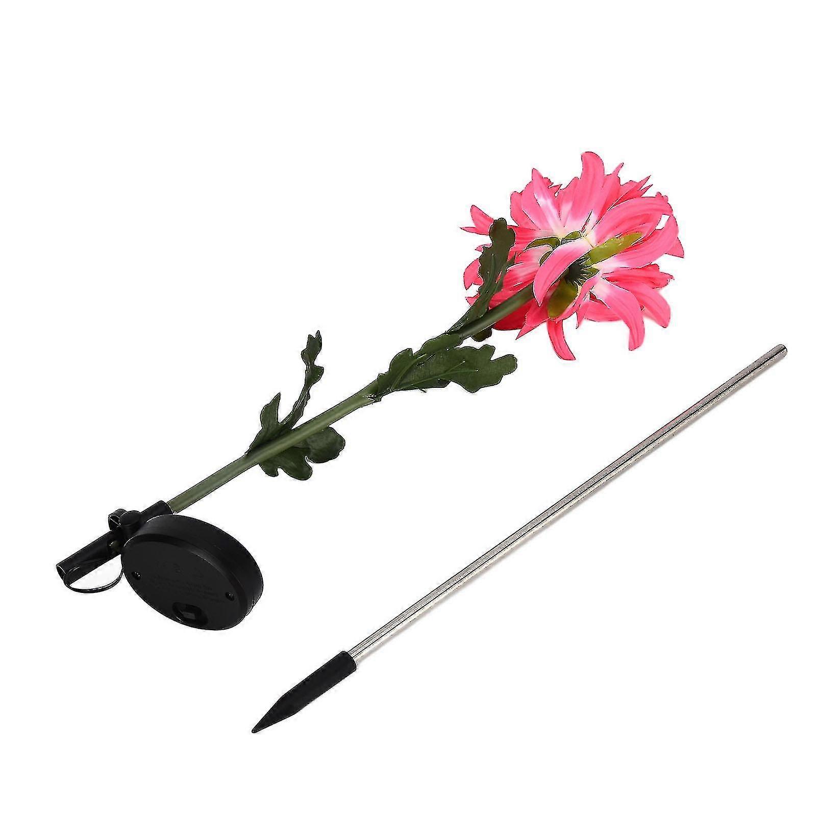 Solar Garden Decorations Automatic Charging Waterproof Durable Led Solar Decorative Lightsred