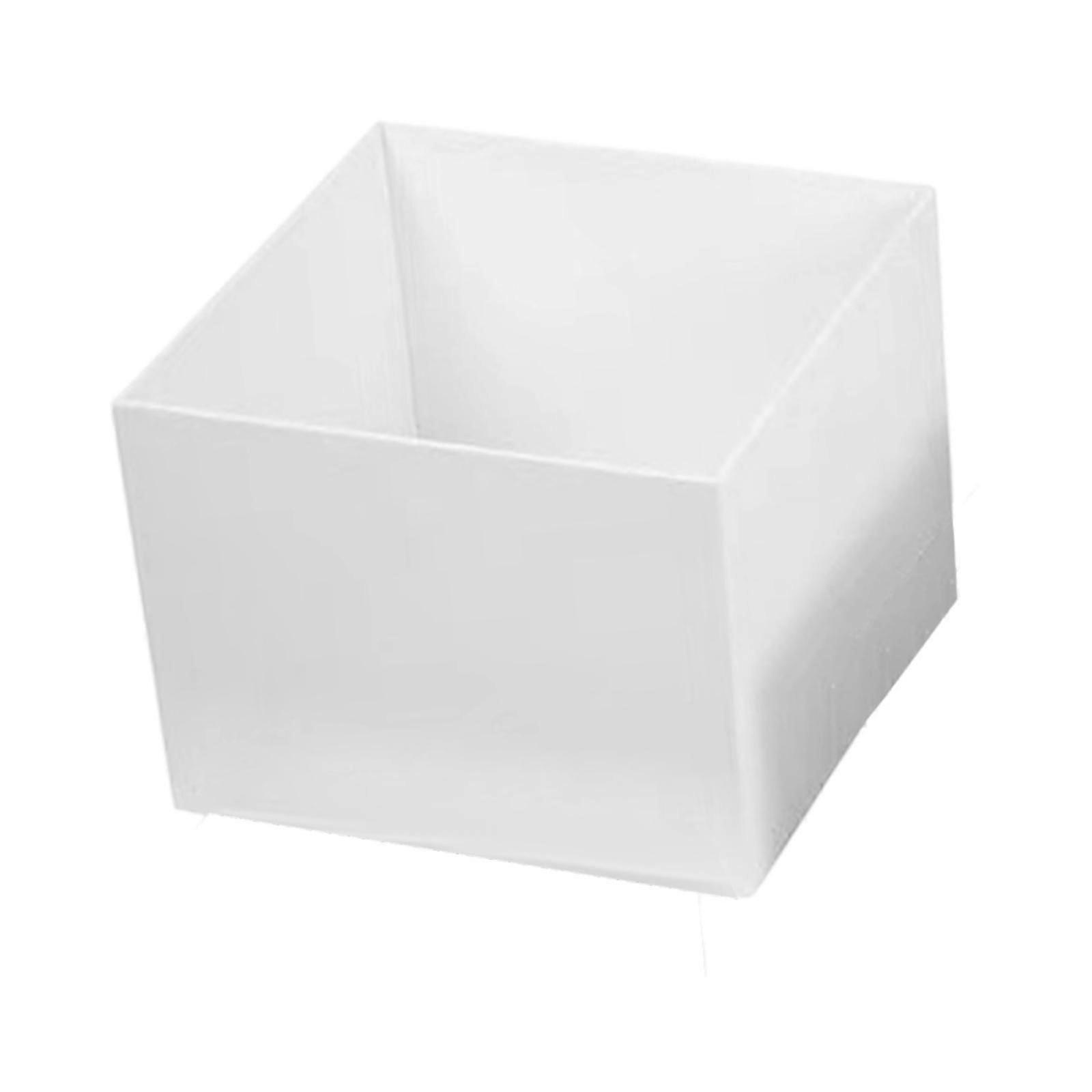 Buffet Riser Brunch Candy Birthday Party Acrylic Cube Display Nesting Riser 20.3x20.3x15.3 cm