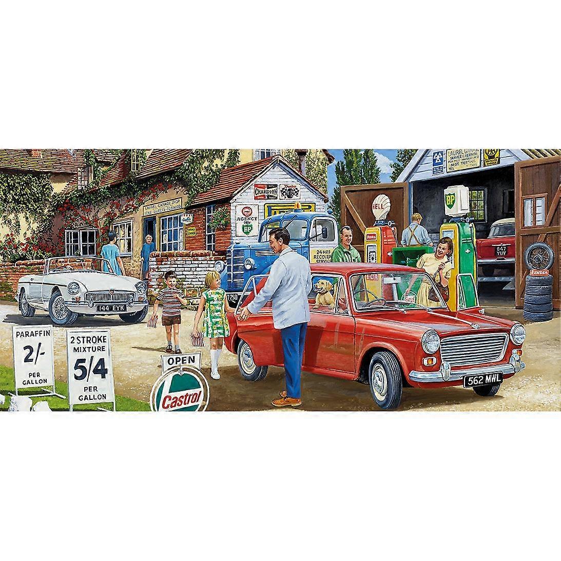 Gibsons Filling Up for the Trip Jigsaw Puzzle (636 Pieces)