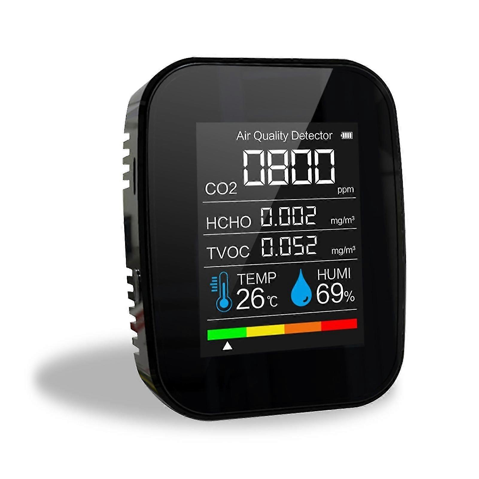 Multifunctional CO2 Meter Digital Temperature and Relative Humidity Meter for Home Office