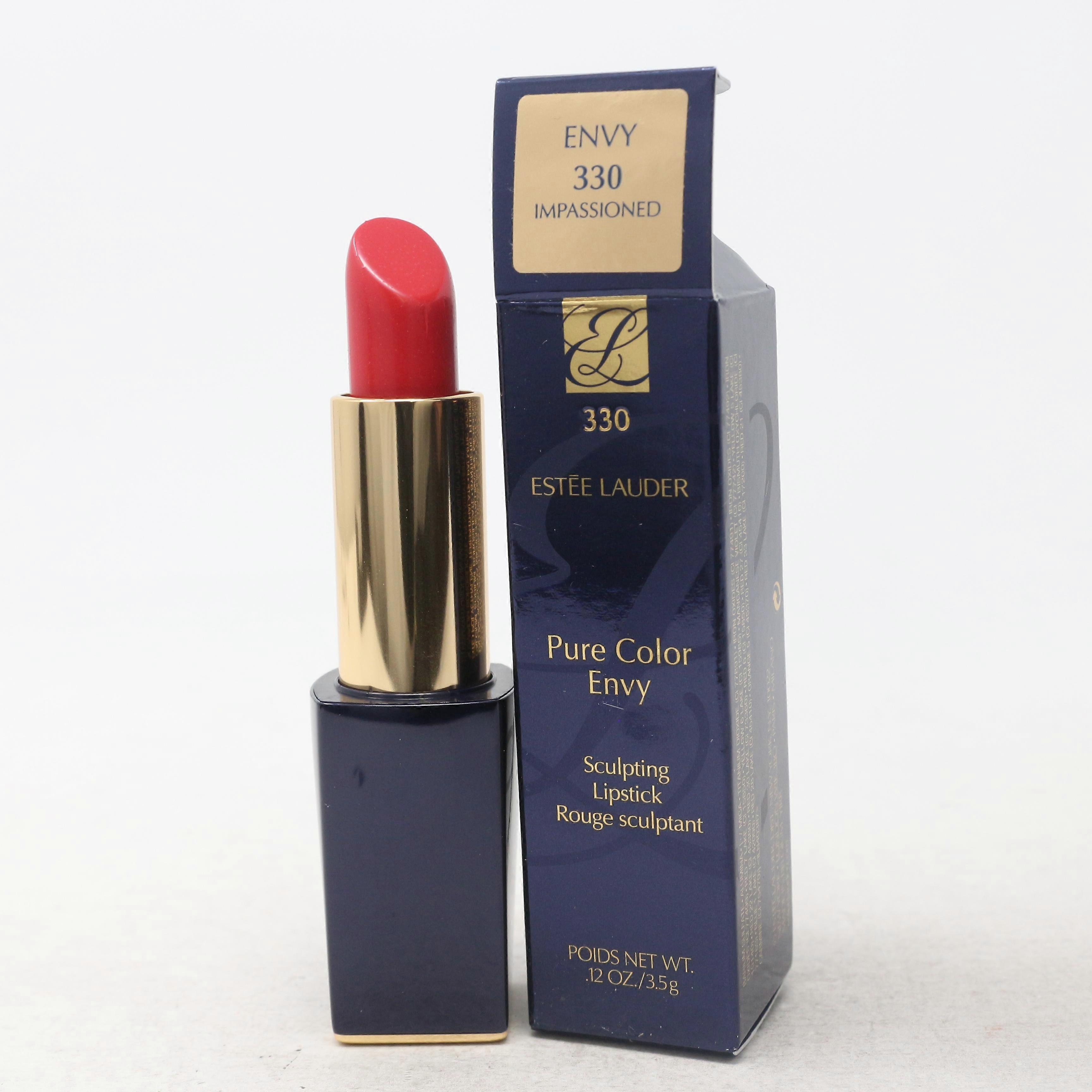 Estee Lauder puhdas väri kateutta kuvanveiston huulipuna 0,12 Oz New In Box