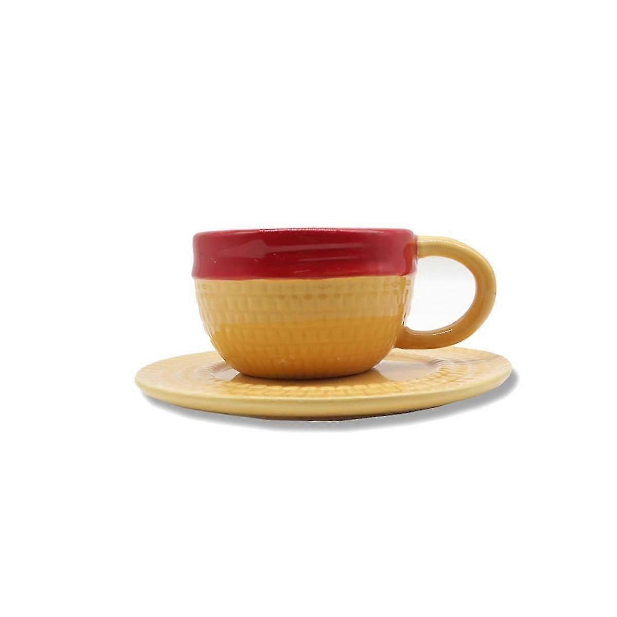 Anime One Piece Tasse À Café Singe D Chapeau De Paille Tasse À Lait De Thé En Céramique Tasse De Bureau Tasse D’eau De Bande Dessinée