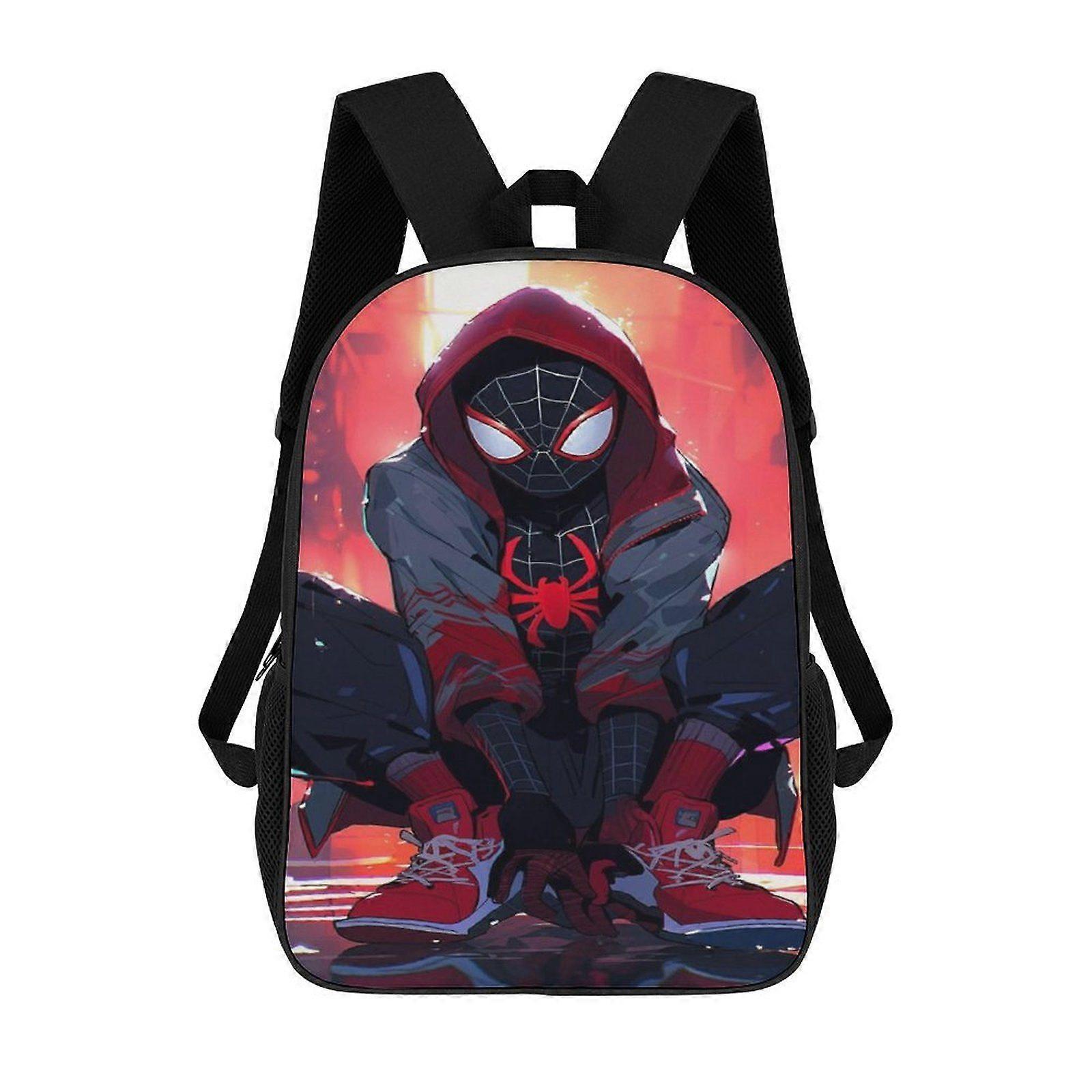 i2166 Miles Morales Backpack Shoulders DaypackBag Work Travel Classic Unisex Backpack kli2166