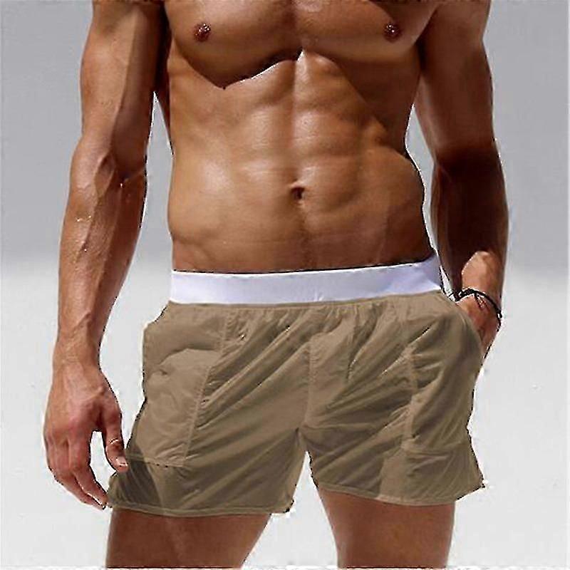 קיץ בגדי ים סקסיים גברים בגדי ים בגדי ים בגדי ים גזעי שחייה שקופים סונגה גברים מכנסי שחייה מכנסיים קצרים מאיו סונגאס דה פראיה הומנס-1