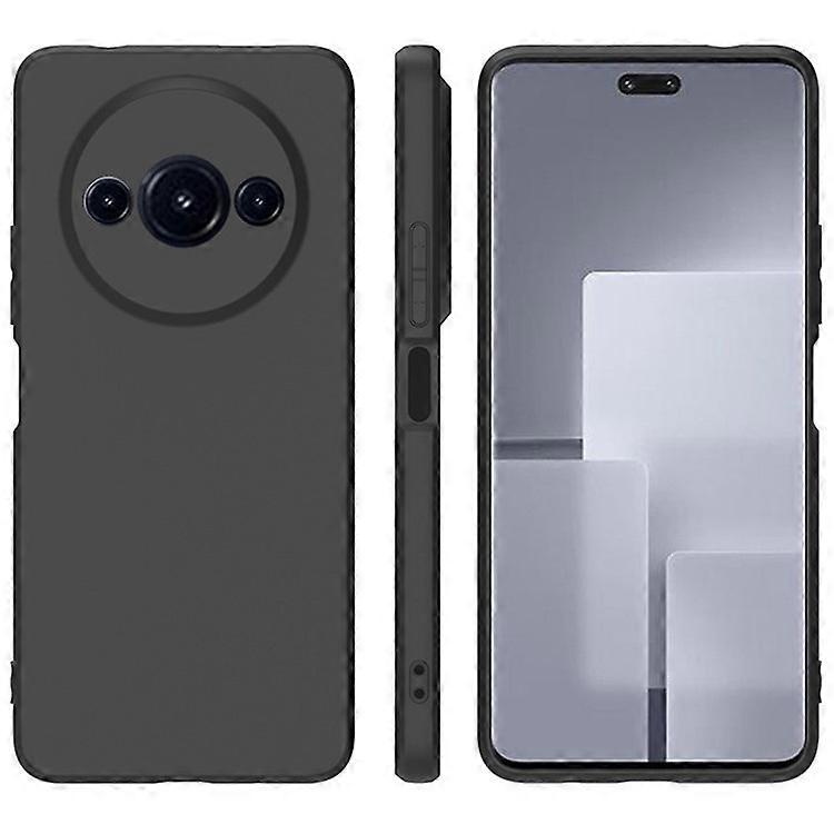متوافق مع غطاء هاتف Xiaomi Redmi A3x 4G Matte Case TPU المضاد للخدش (قواطع عدسة دقيقة)