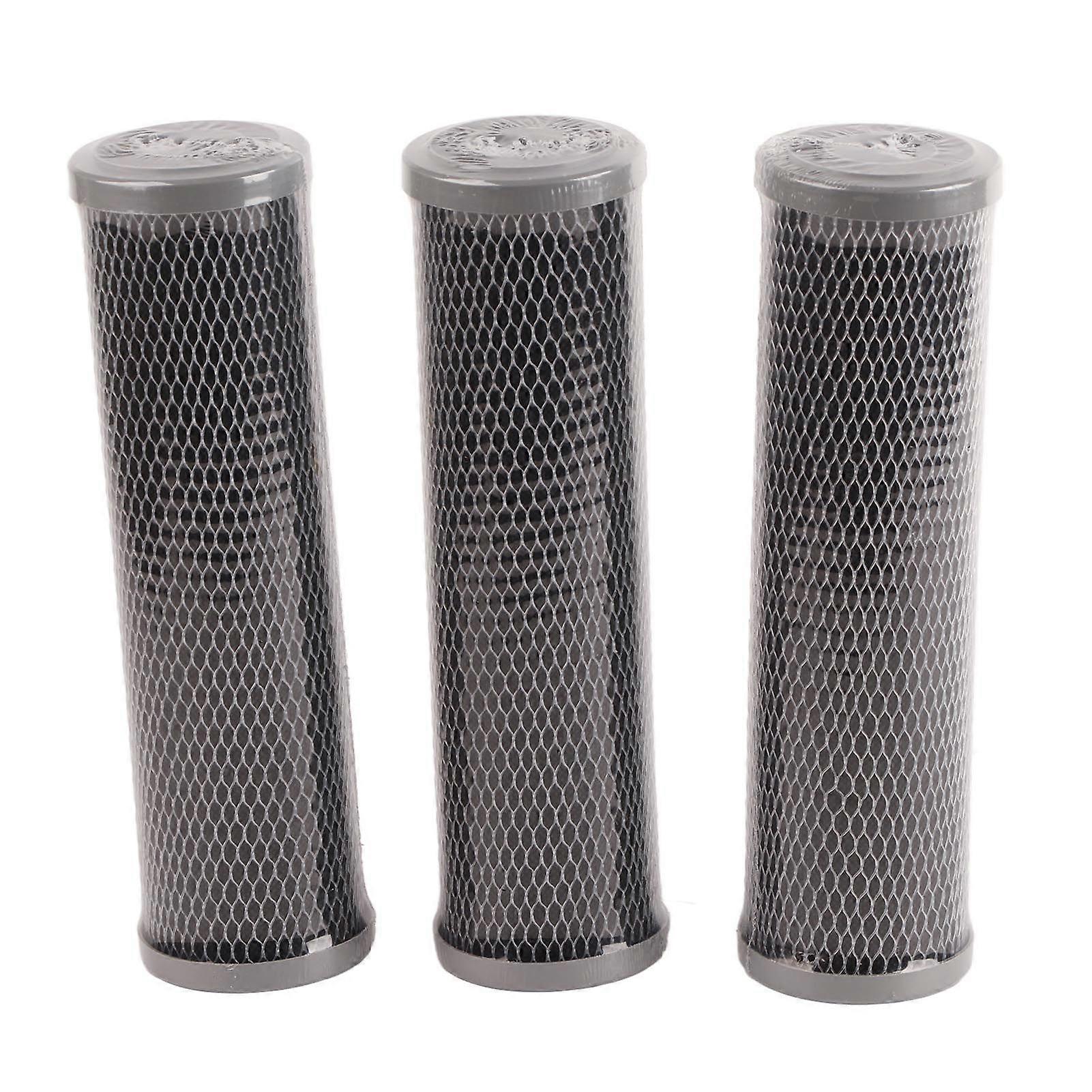 3Pcs Water Purifier Filter Replacement CTO Activated Carbon