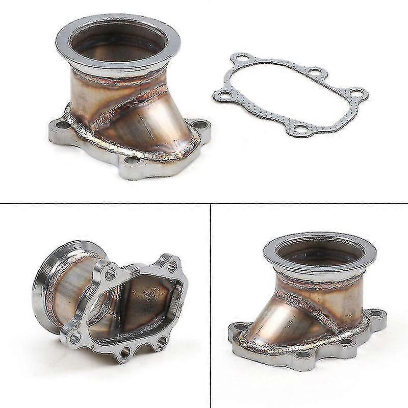 Turbo Downpipe Flange Inox V-band Conversion Adapter pour T25 T28 Gt25 Gt28