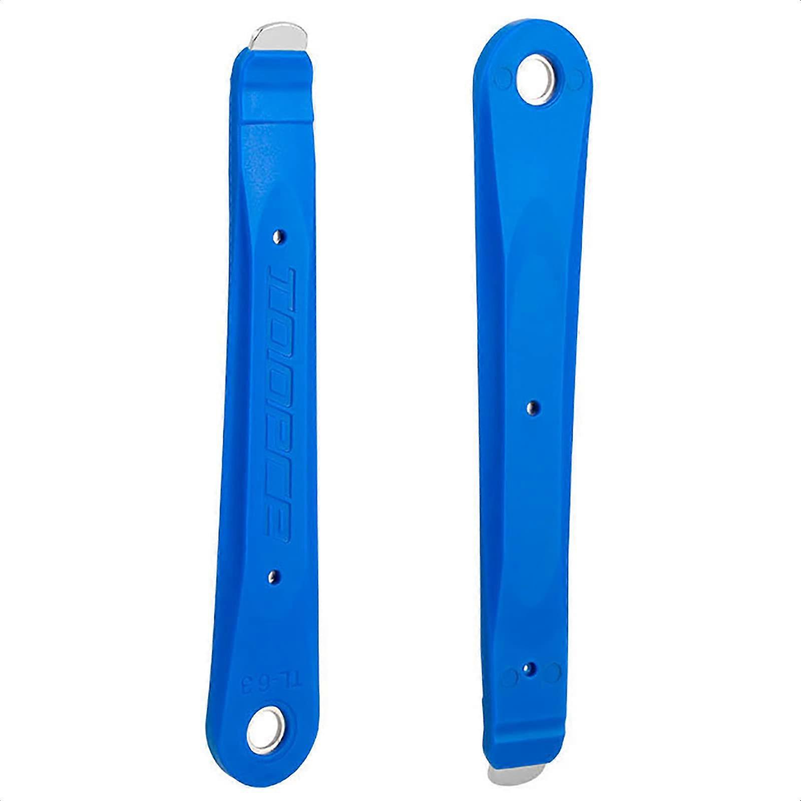 2 Sets Metal Tyre Levers for Mountain Bikes Road Bikes Carded Tools