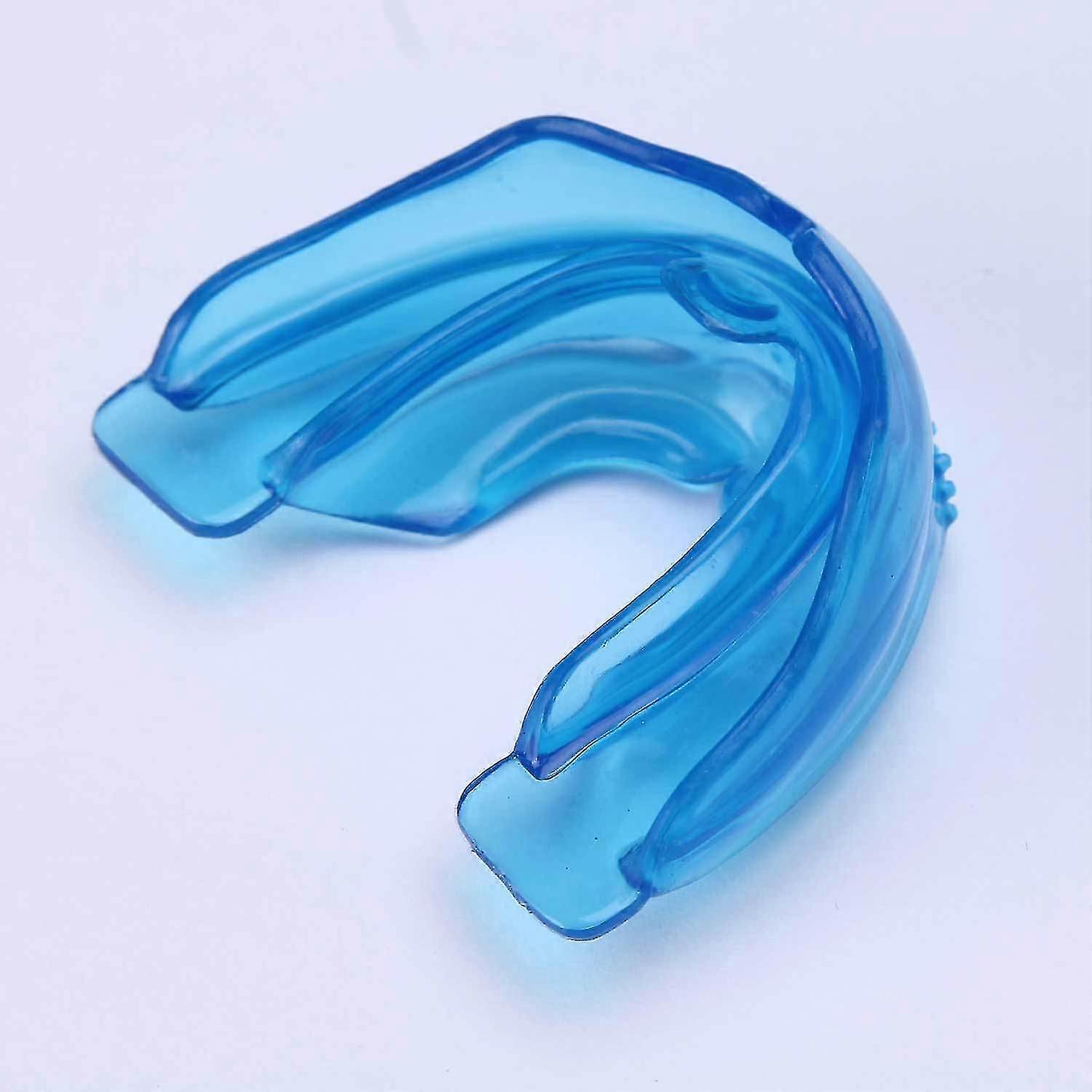 双牙套护齿器。上下牙齿保护护齿套无沸腾/即刻适合青少年、青少年、儿童和成人