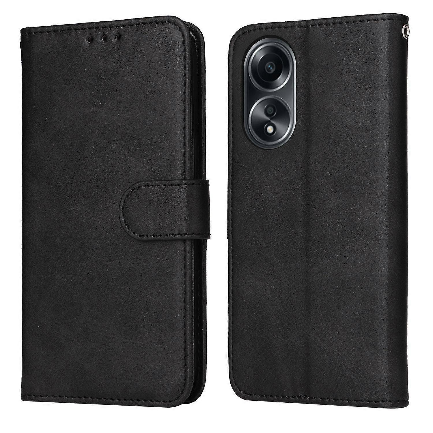 Classic Calf Texture Flip Leather Phone Case