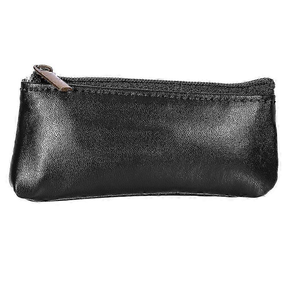 Mini étui à tabac PU Fermeture éclair Pochette Portable Sac Porte
