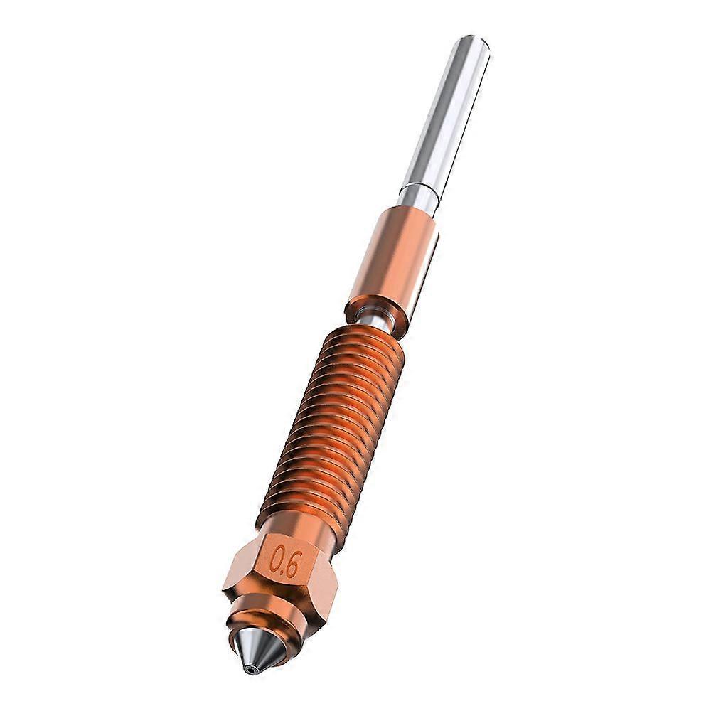 Creality 0.6mm "Unicorn" Quick-Swap Nozzle Supporting High-speed Printing at 600 mm/s Suitable for K1(2024), K1 Max(2024), K1C, K1 SE, Ender-3 V3, E