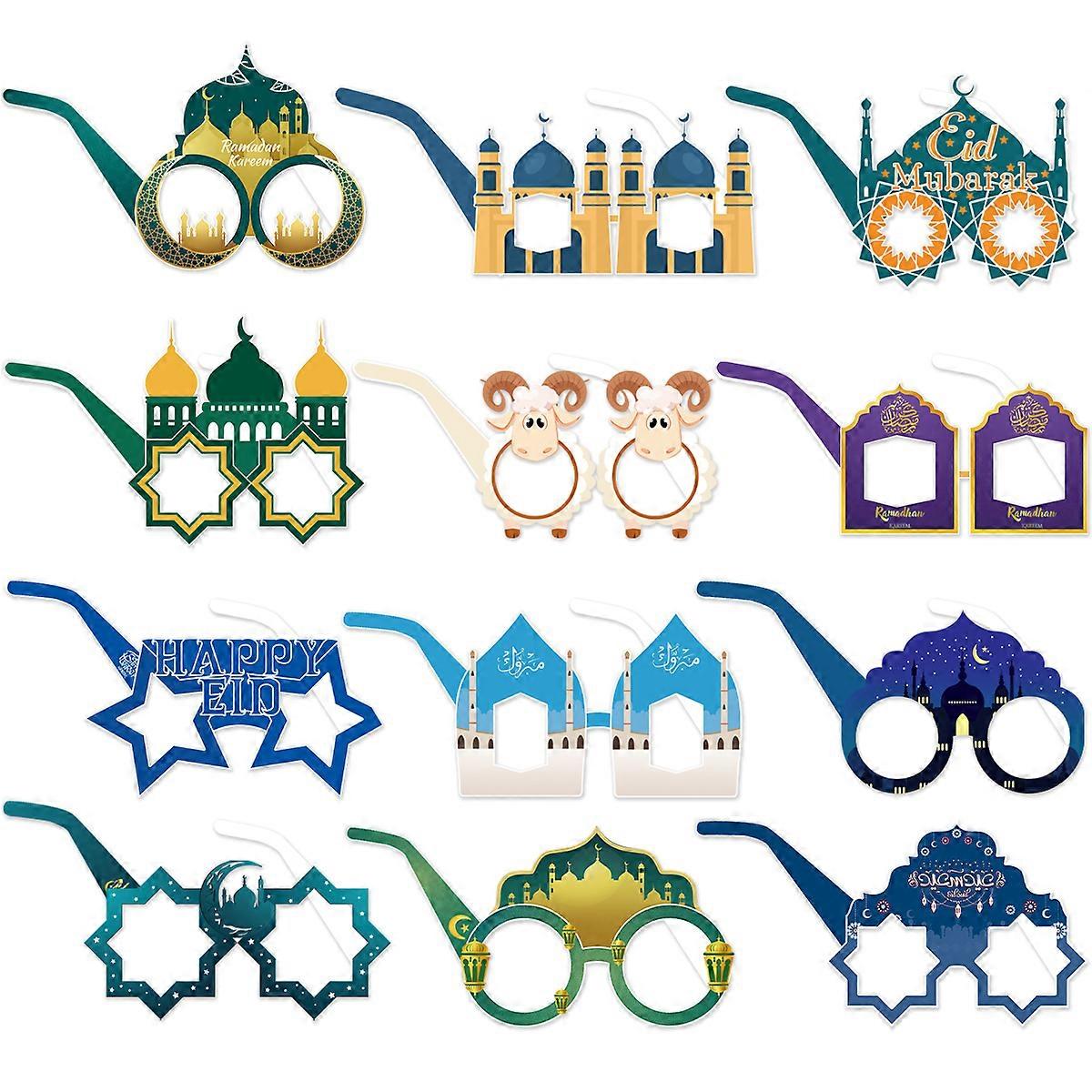 Ramadan Decorations, Photo-booth Props, Moon Star Lantern