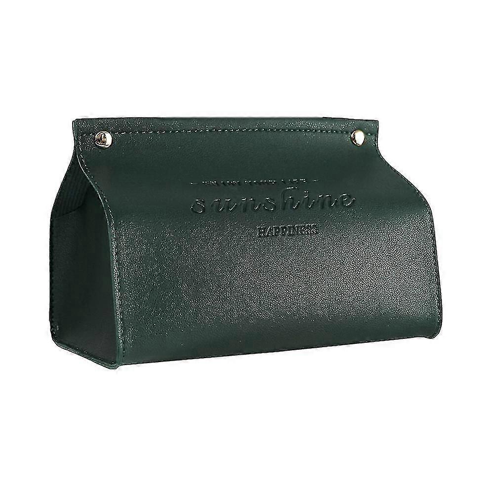 House Decorative Leather Tissue Box Holder