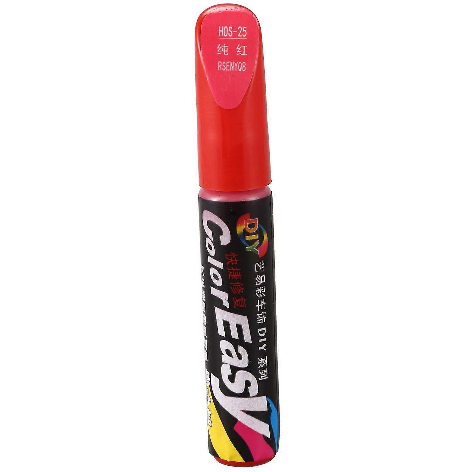 Car Scratch Repair Pen Maintenance Paint Care Car-Styling Scratch Remover Auto Painting Pen Tools(Red)