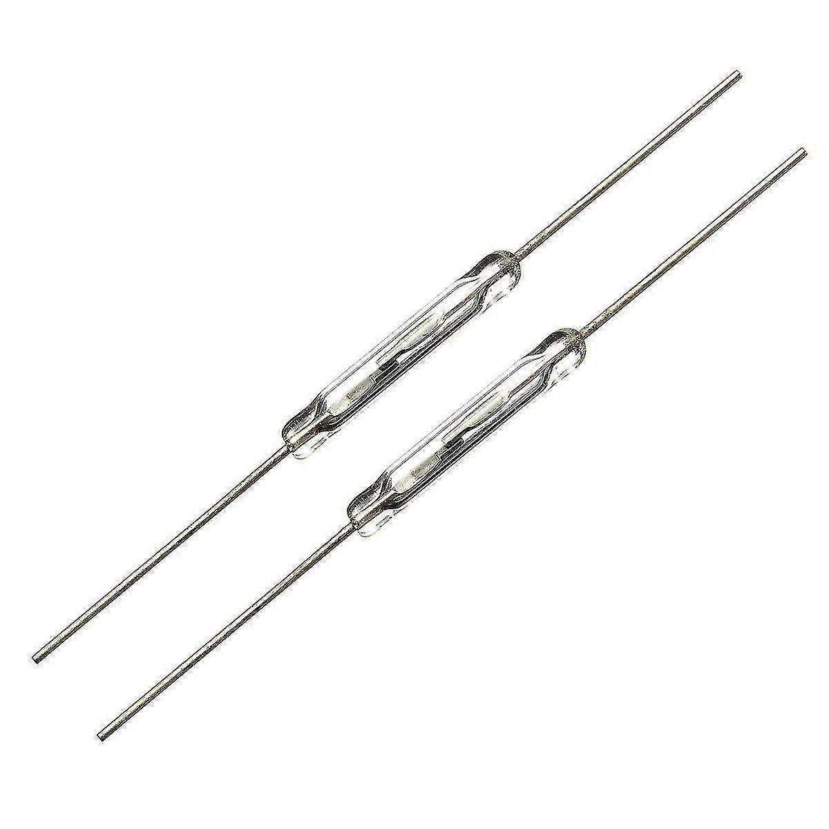 10 buc Comutator Reed în miniatură 14x2x44mm Contacte cu senzor magnetic pentru electronice