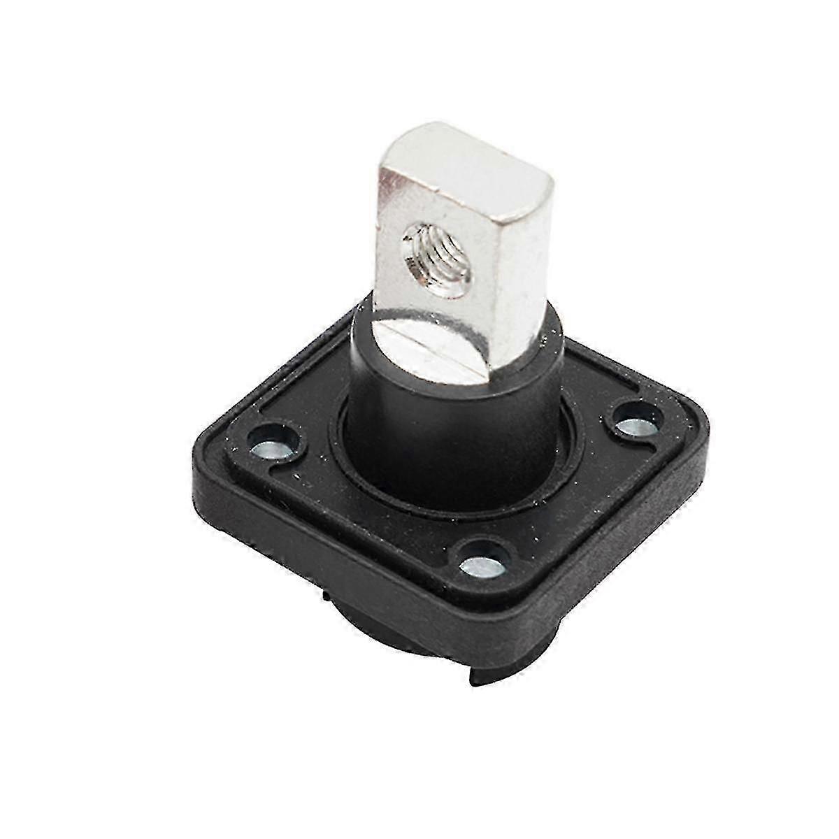 200a Square Shaped Wall-through M8 M6 Thread Busbar Type Terminal Bolt(black)