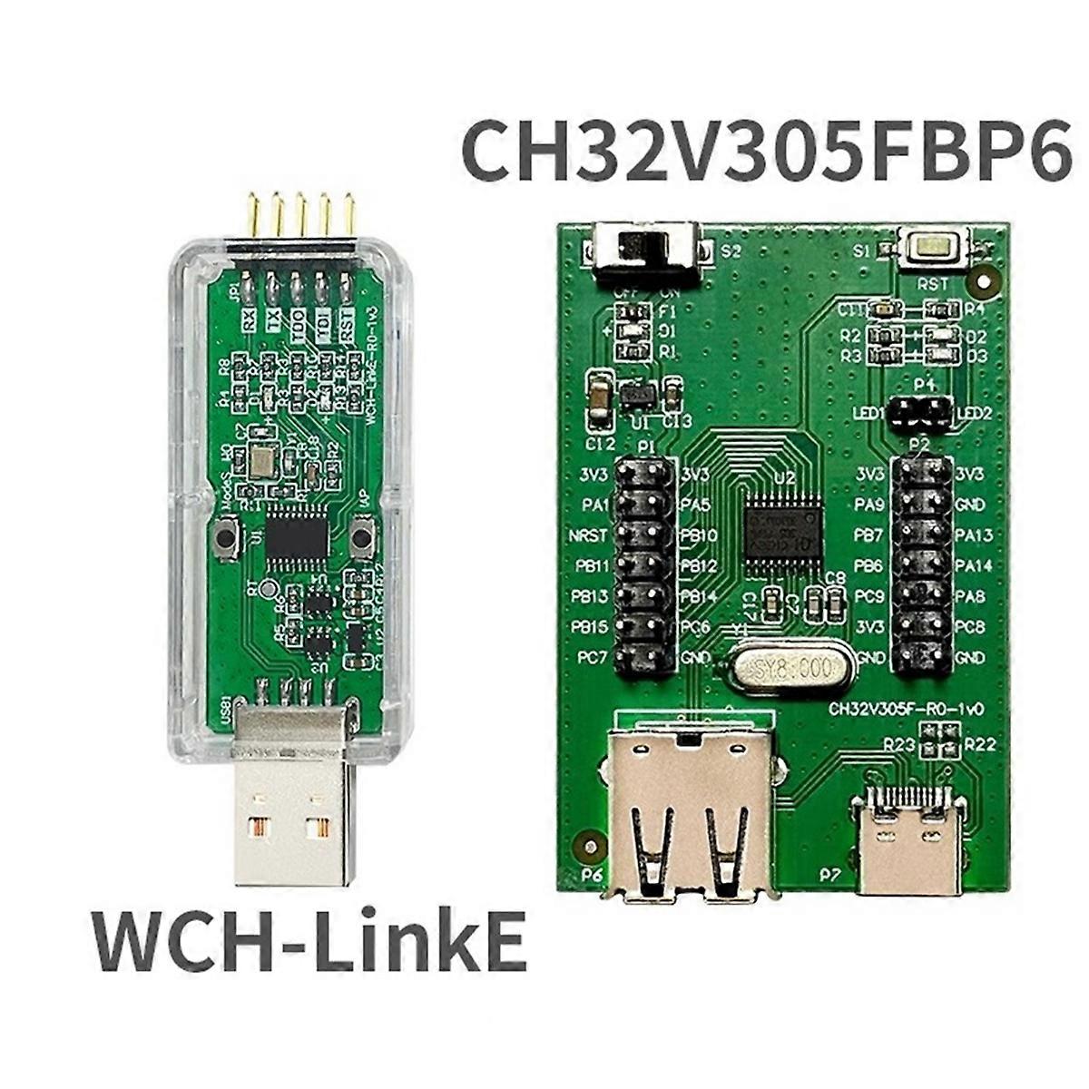 CH32V305 vývojová doska 32-bitová RISC-V Interconnect Microcontroller Evaluation Board