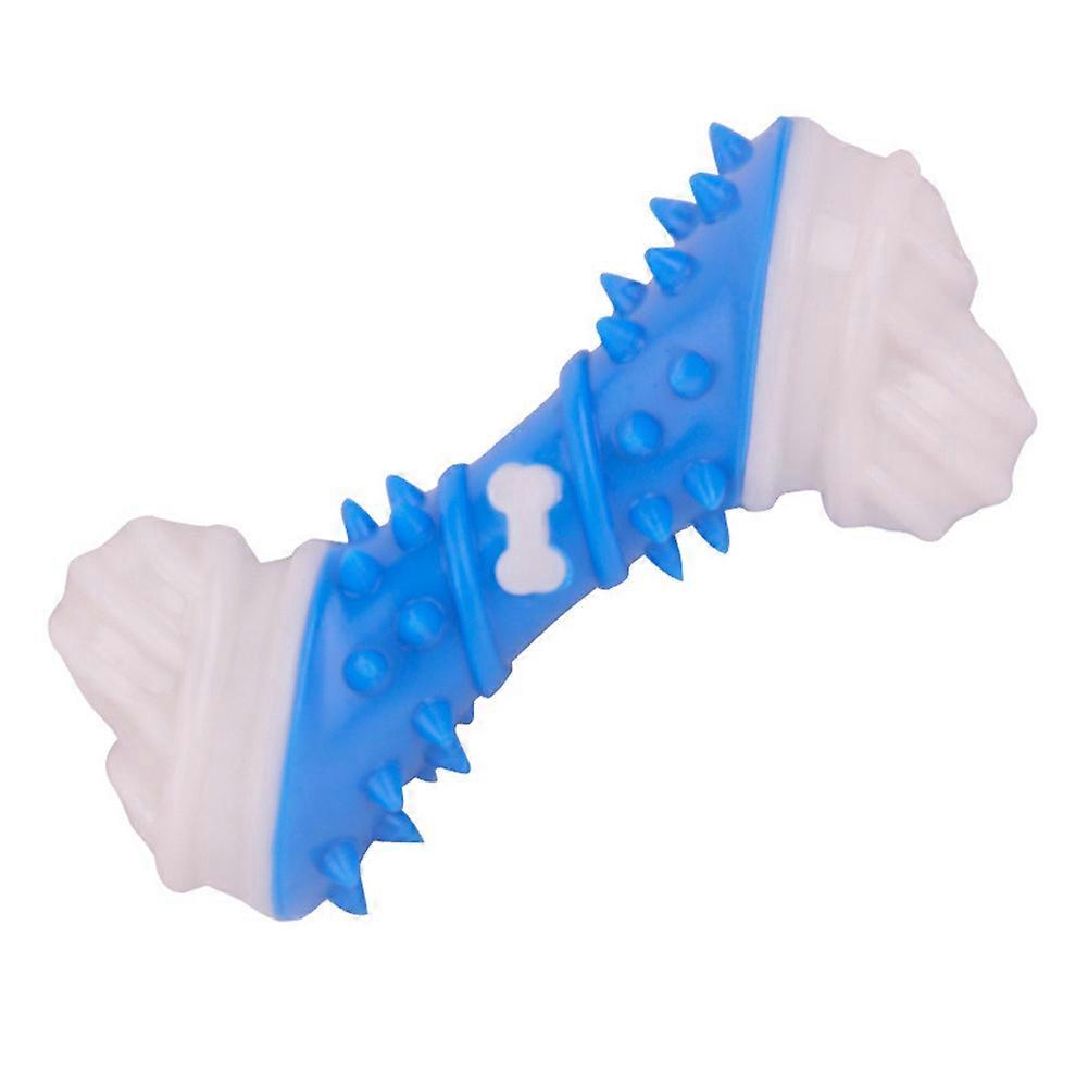 Dog Chew Toy for Teeth Cleaning and Protection: Biting Bone - Shaped TPR Toy