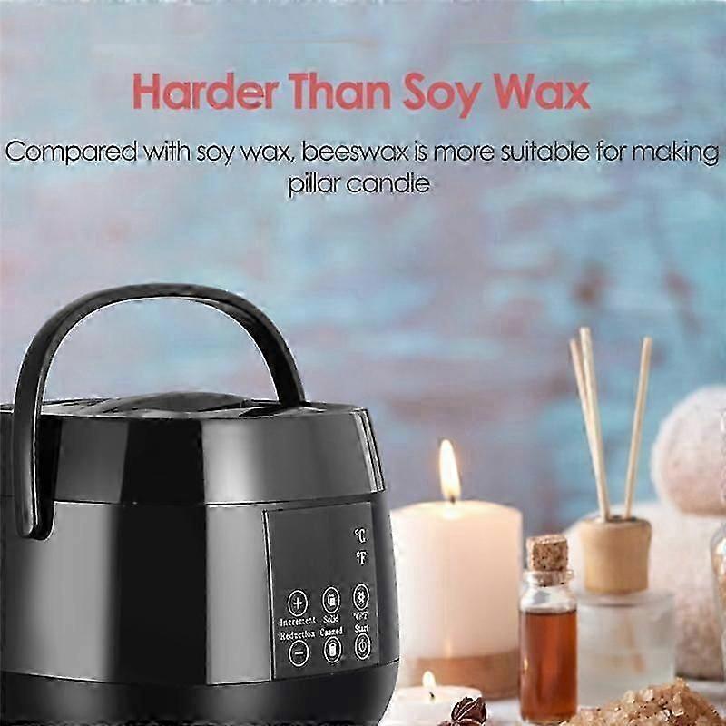 Candle Making Wax Melting Pot DIY Wax Melter for Candle Making LED Temperature Display for Adults Beginner EU Plug DS