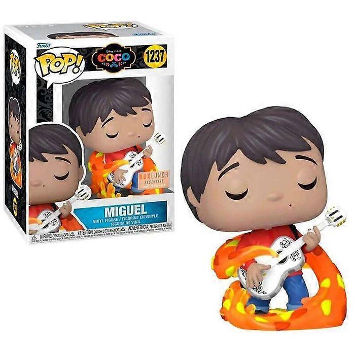 Disney Pixar Figur - Coco - Miguel med Gitarr GITD Exklusiv Pop 10cm