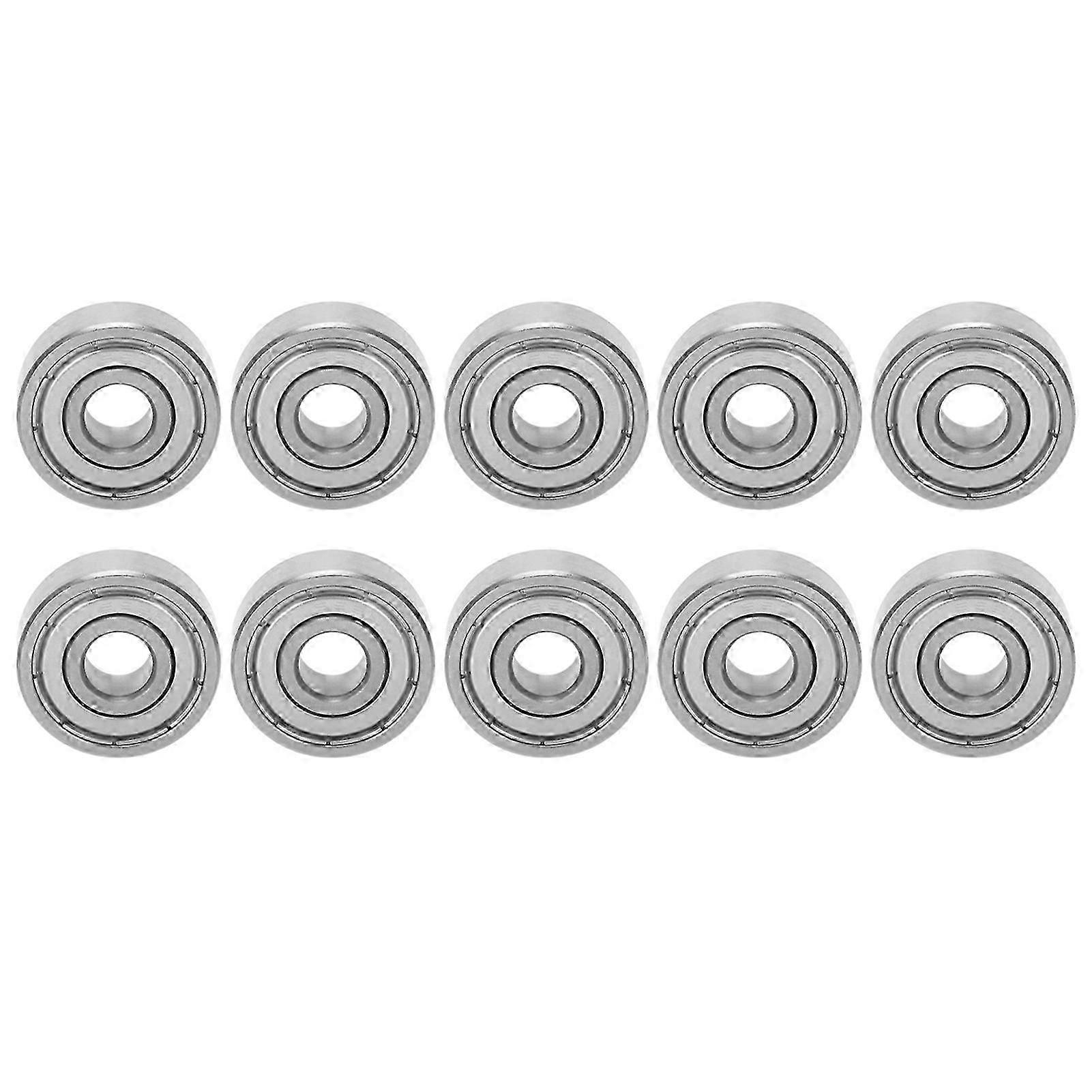 10stk kuglelejer rustfrit stål slidstærk stille skateboard driver tilbehør S628Z