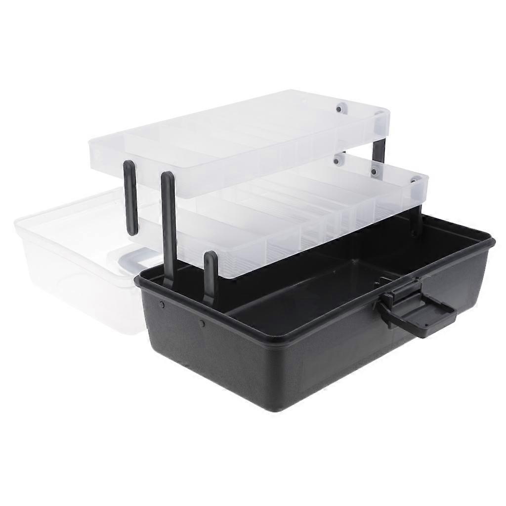 Multifunction Fishing Tackle Box Lure Accessory Storage Box Portable Organizer