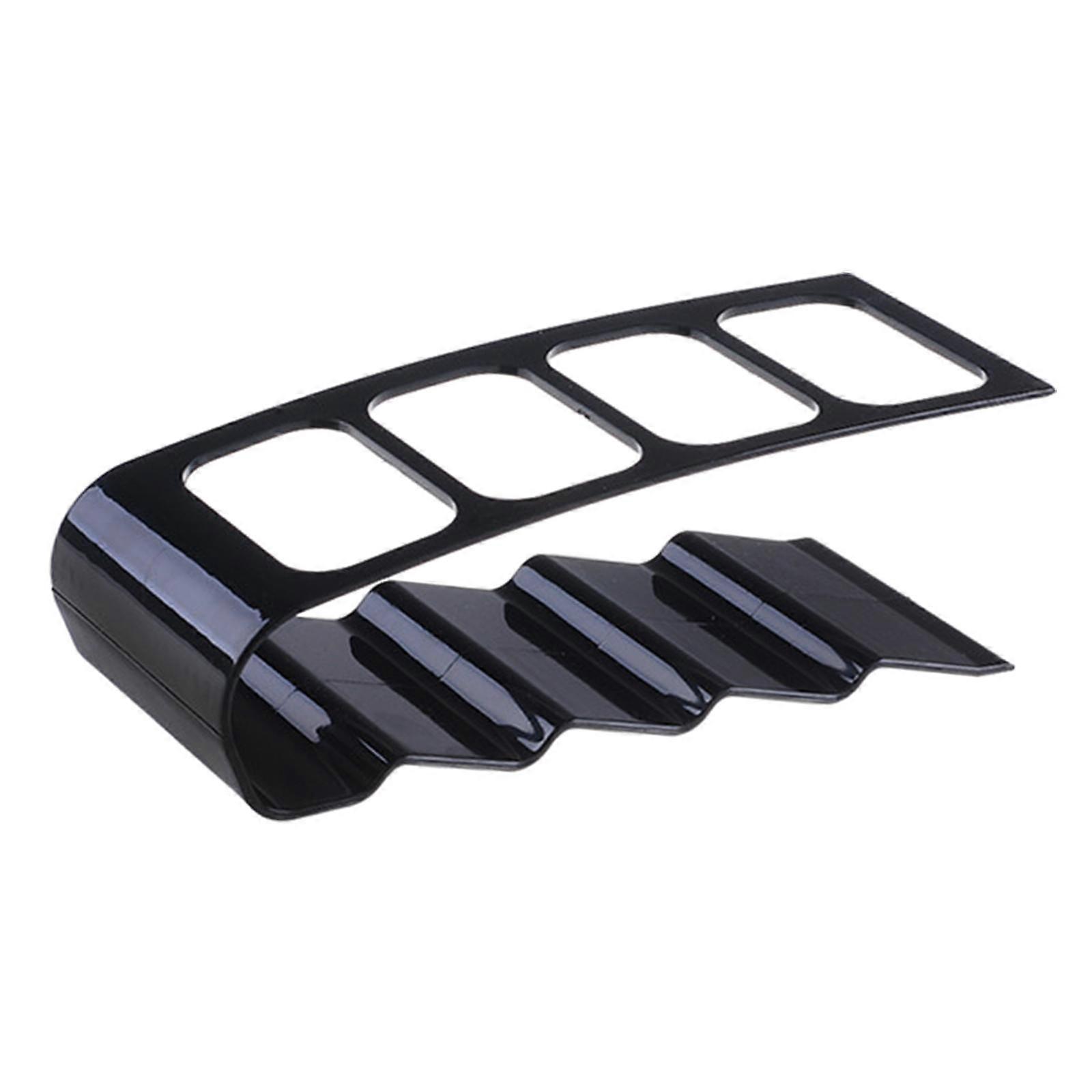TV Remote Holder Shelves 4 Compartments Universal Stand Storage Rack Remote