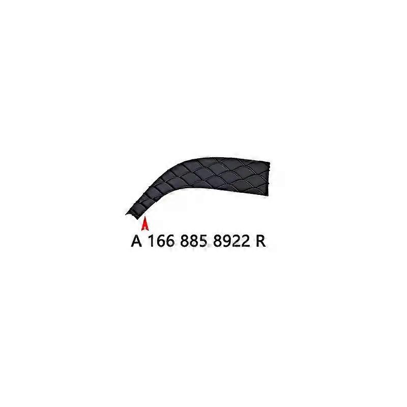 Front Bumper Lower Left Right Grill Radiator Grille Cover Accessory compatible for GLS x166 W166