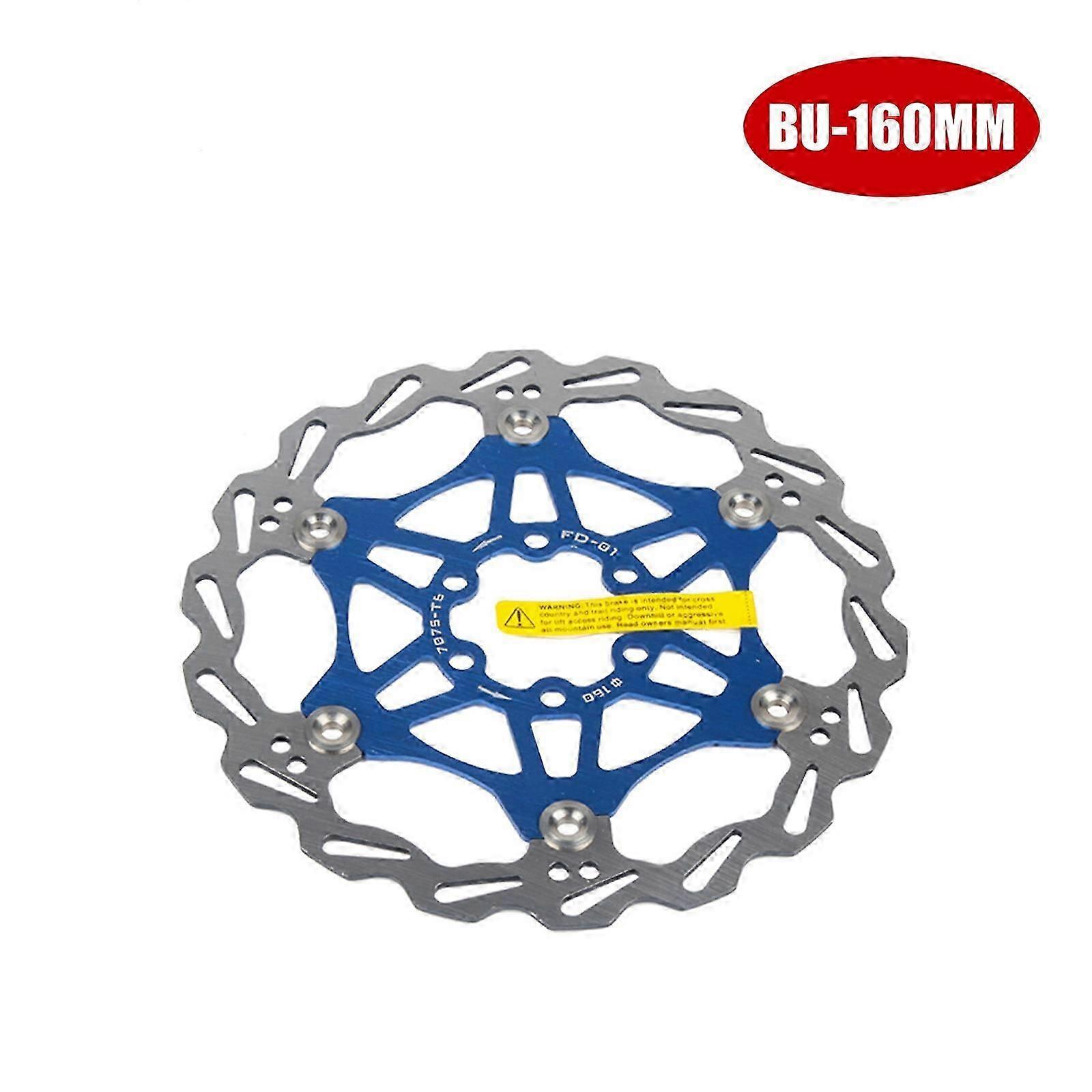 1/2pcs Floating Disc Brake Rotor 160/180/203mm 6Bolt MTB Bike Rotor Bicycle PaxI