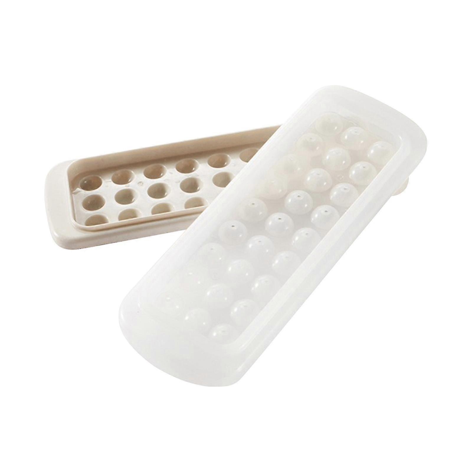 Creative Small Ball Ice Mold with Lid - Round Summer Ice Tray for Refrigerator