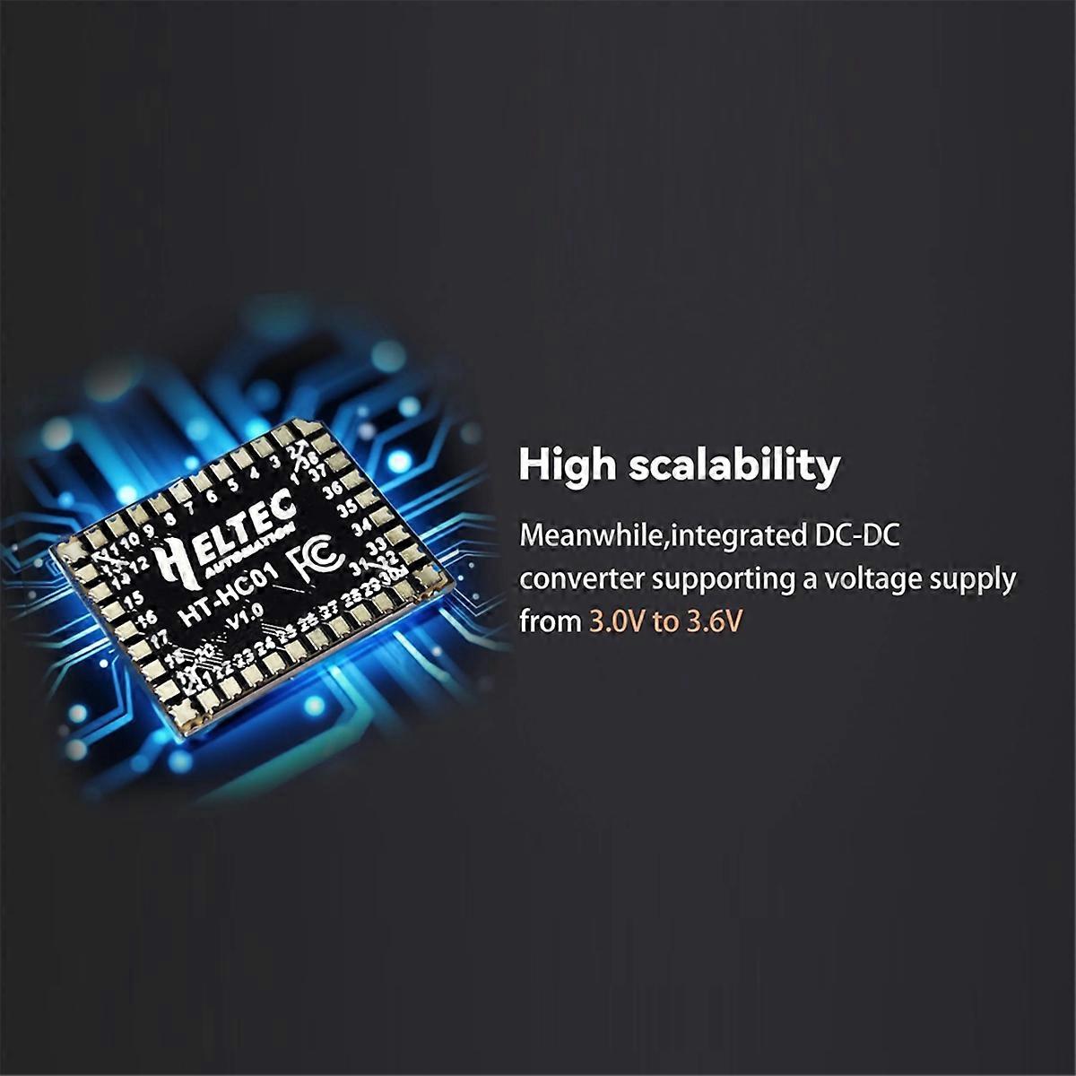 HC01 Wi-Fi HaLow-Modul Sub-1GHz Dualband-WLAN MESH Langstrecken-Hochgeschwindigkeitsdatenübertragung Drahtloser Zugang IoT