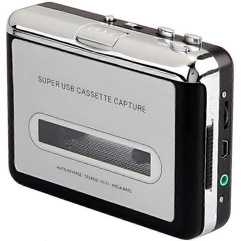 Marchelec USB Cassette Player-Converter MP3 Player-Silver