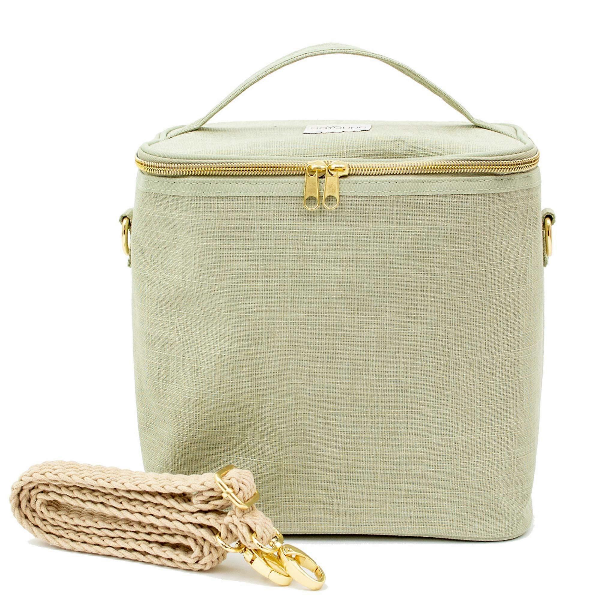 Insulated Lunch Bag for Work Travel, Aesthetic Design, Machine Washable, Durable Material, Compact Size