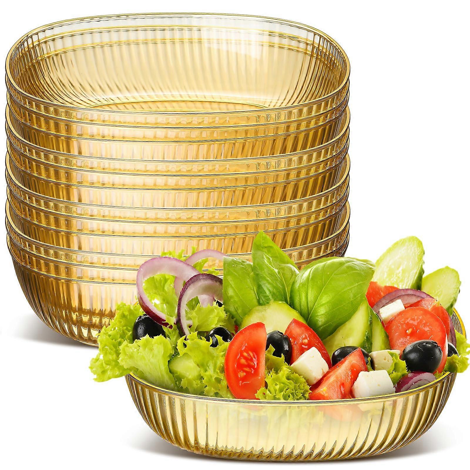 12 Pack Disposable Serving Bowl 64 Oz Capacity For Party Use Party Serveware